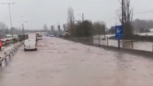 O'Higgins: Senapred ordena evacuar dos sectores de Santa Cruz por amenaza de desborde del río Tinguiririca