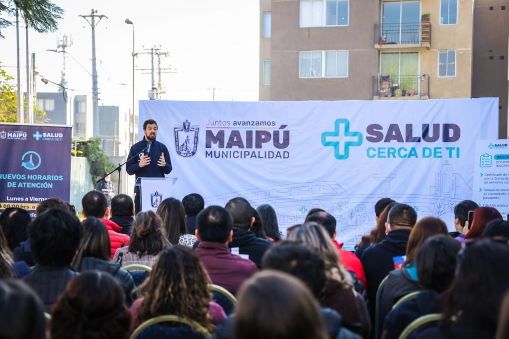 Alcalde Vodanovic anuncia aumento de horas de atención de los Cesfam de Maipú en más de un 50%