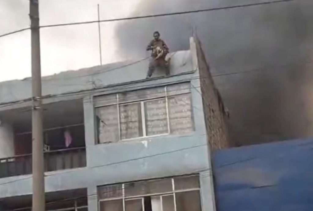 “La vida vale”: Joven en situación de calle trepó edificio y salvó a 25 perros de morir en un incendio