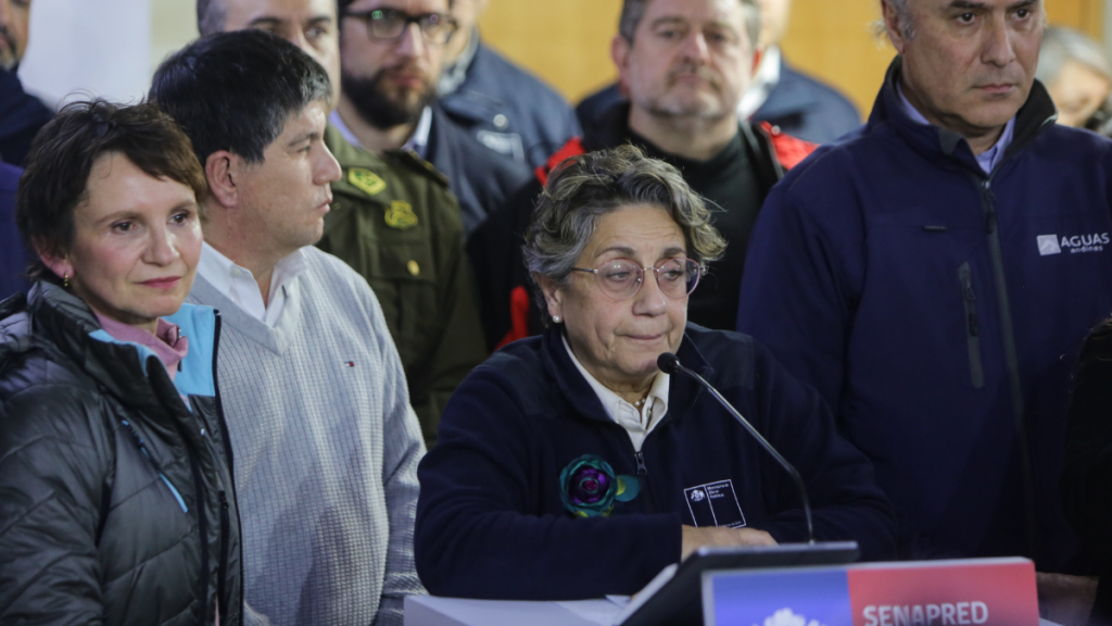 Ministra de Obras Públicas, Jessica López, por corte de agua en la RM: “Debiera durar alrededor de 24 horas”