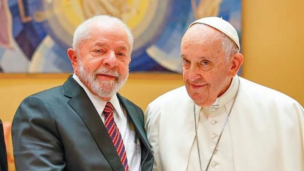 Papa Francisco se reunió por 45 minutos con Lula da Silva para hablar de la paz mundial en el Vaticano