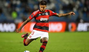 Golazo de Erick Pulgar para abrir la goleada del Flamengo