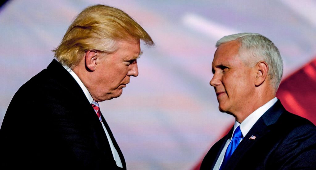 Mike Pence reconoce “no poder defender” las acusaciones contra Donald Trump