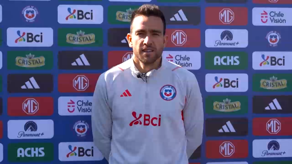 Zaldivia se mostró contento con su debut en la Roja: “Hace mucho que lo deseaba”