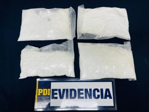 Arica: PDI incautó más de 4 kilos de ketamina en dos operativos