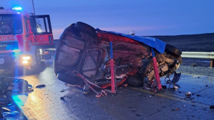 Choque en frontal deja 5 muertos en Punta Arenas