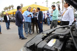 Arica: Casi 700 taxis colectivos  implementan GPS antirrobo con fondos regionales