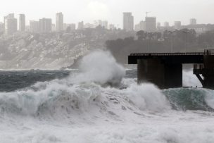 Valparaíso: Más de 10 milímetros de agua han caído en la región en un nuevo sistema frontal