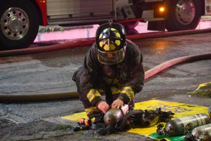 Incendio afectó Seremi de Bienes Nacionales en Santiago