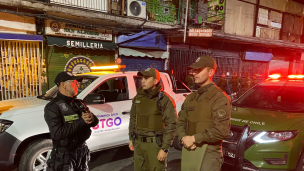 Realizan operativo en el Barrio Meiggs para desalojar toldos azules irregulares