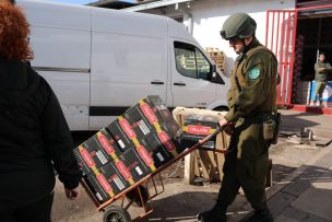 Usaban sala de urgencias como bodega: Carabineros incauta alcohol de locales que lo vendían de forma clandestina en Matadero