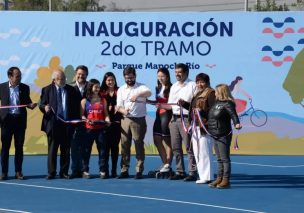 Gobierno inaugura segunda etapa del Parque Mapocho Río