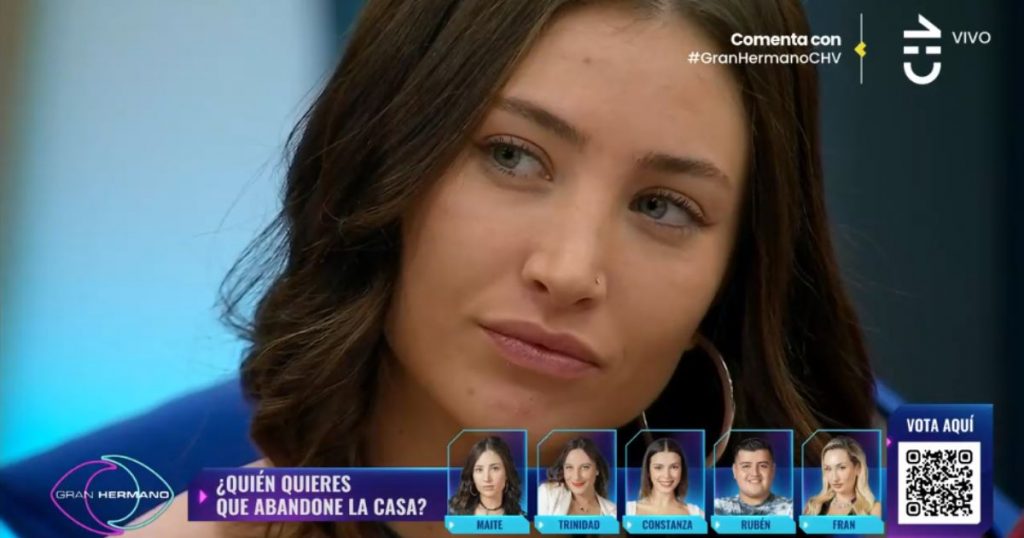 “¡Ya está en la placa!”: Los festivos mensajes que dejó la nominación de Maite a Placa de Eliminación en Gran Hermano