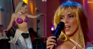 Coni y Fran se la jugaron con interpretaciones musicales en fiesta de Gran Hermano