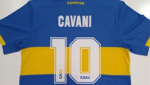 Será el '10' Xeneize: Edinson Cavani fue oficializado en Boca Jrs