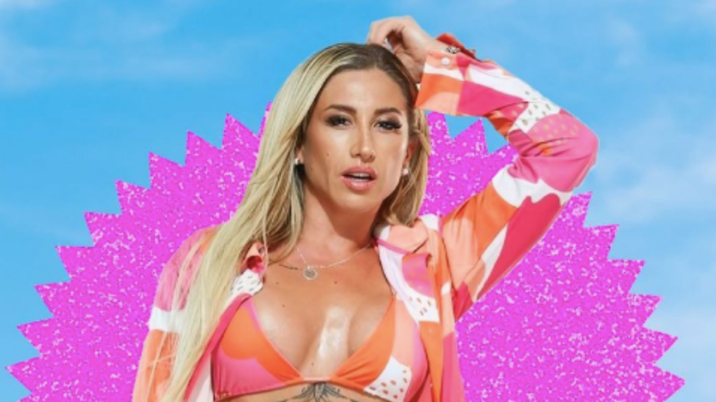 “Yo soy Barbie Fit”: Nicole Moreno se robó todas las miradas con su atuendo rosado