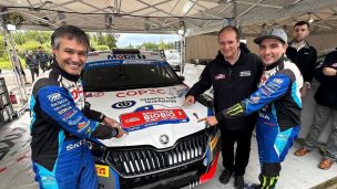 Jorge Martínez y Emilio Fernández terminan el rally en Estonia