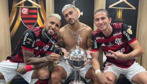 Figura de Flamengo reacciona a la partida de Vidal: “Jugué con el mejor de la historia de Chile”