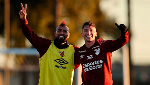 Arturo Vidal entró en la nómina del Athletico Paranaense