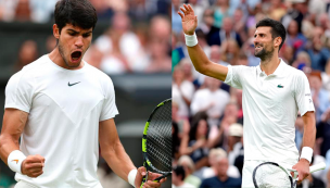 Ya juegan la final: Nole y Alcaraz definirán al nuevo N° 1 del mundo en Wimbledon