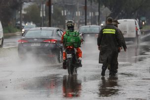 Senapred actualiza Alerta Amarilla para la Región Metropolitana por sistema frontal