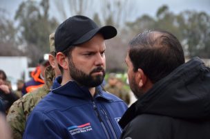 Presidente Boric por crecida de ríos: 