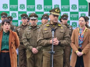 Carabineros anuncia el ingreso de 576 nuevos funcionarios que estarán en las calles del país