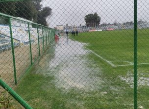 La lluvia no da tregua y provoca la suspensión del duelo entre Santa Cruz y Antofagasta