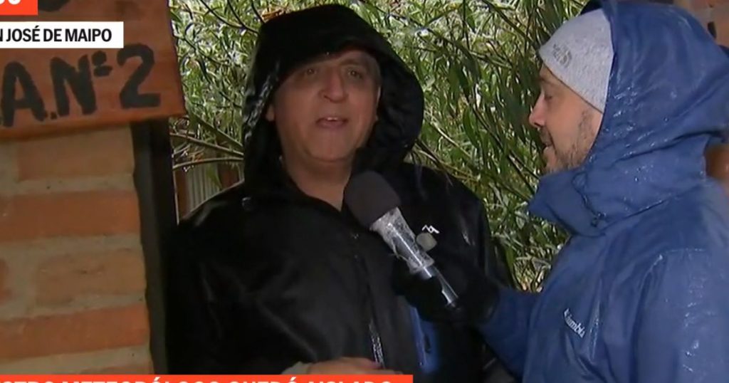 Iván Torres quedó aislado en Cajón del Maipo tras sistema frontal: “No hay forma de salir de aquí”