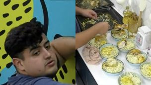 ¡Atrapado!: Captan a Rubén apoderándose de la comida en Gran Hermano