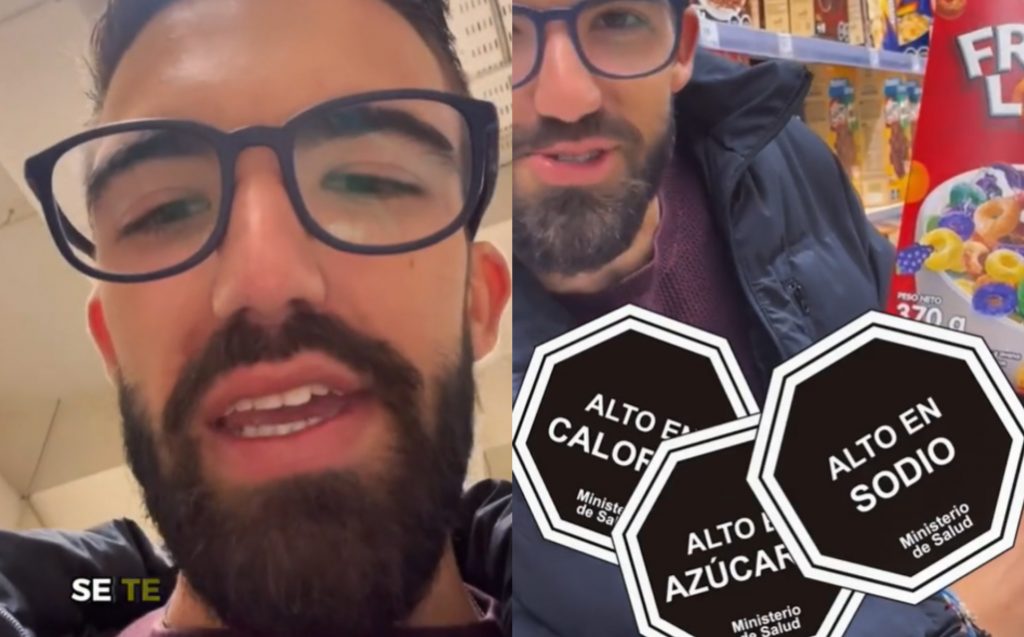 “Se te quitan las ganas de comer”: tiktoker analizó los productos que se venden en un supermercado de Chile