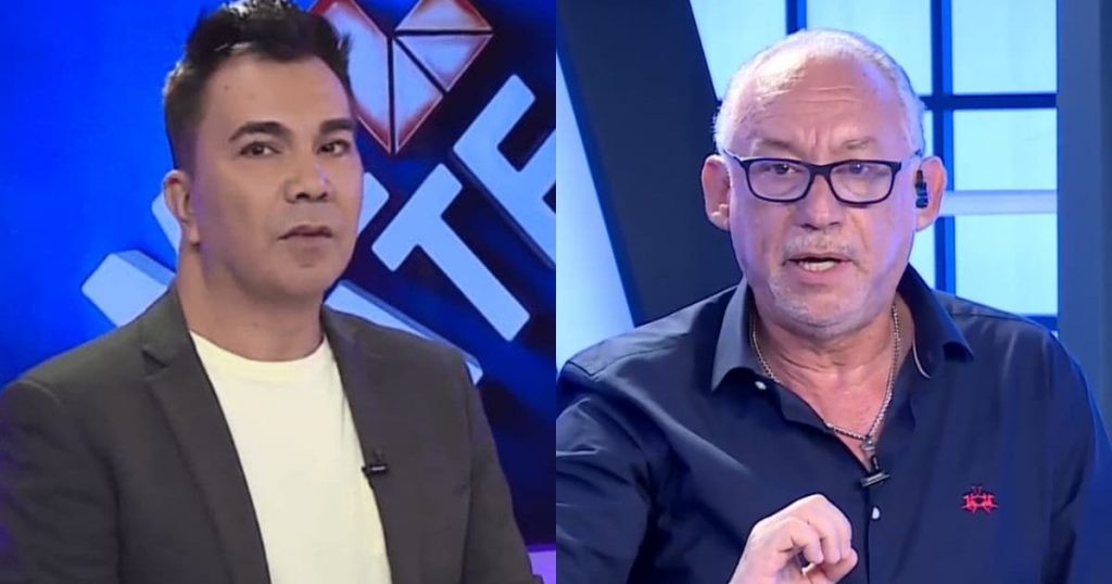 Luis Sandoval explotó contra Mauricio Israel tras calificarlo de ‘mentiroso’: “Me parece poco hombre hacia mí”