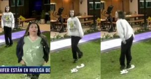 Gran Hermano: Coni sorprendió con un 'cara pálida' en medio de particular huelga con Pincoya