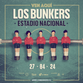 Los Bunkers anuncian concierto en el Estadio Nacional para el 2024