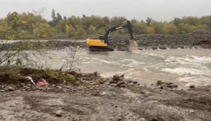 Ñuble: Crecida del río Niblinto bajo alerta amarilla y 12 caminos afectados por sistema frontal