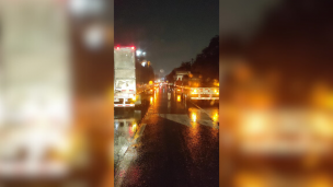 Volcamiento de camión en Ruta 68 provocó gran congestión vehicular hacia Santiago