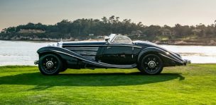 Un Mercedes-Benz 540K Special Roadster se quedó con el premio Best of Show en Pebble Beach Concours d'Elegance