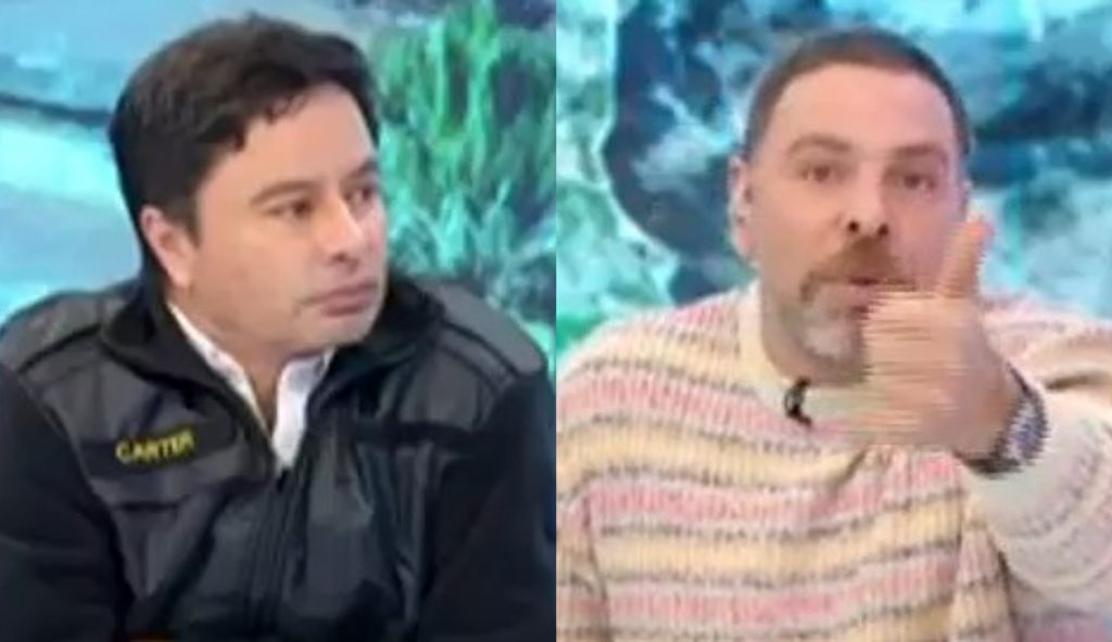 Tenso impasse entre Neme y Carter: “Eso no te lo puedo aceptar”, “no tienes para qué gritarme”