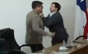 Concejal UDI fue formalizado por agredir a su par RD en medio de concejo municipal en San Javier