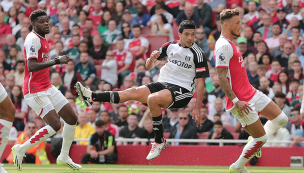 Con uno menos: Fulham rescata agónico empate ante el Arsenal