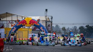 Sebastián Esteva nuevamente se impone en la categoría VLR y queda a un paso del título del Campeonato Nacional Rok Cup de Karting