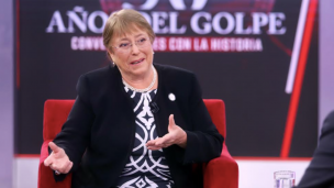 Michelle Bachelet a 50 años del Golpe de Estado: “Pensábamos que nuestra democracia era fuerte”