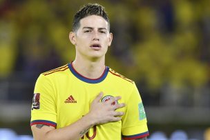 Con James Rodríguez a la cabeza: Colombia presentó su nómina para enfrentar a Chile