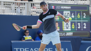 Nicolás Jarry partió con el pie derecho su participación en el Master de Cincinatti