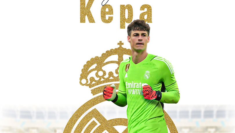 Real Madrid oficializa a Kepa Arrizabalaga como su nuevo portero