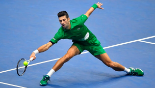 Novak Djokovic avanza en Cincinnati tras lesión de Davidovich Fokina