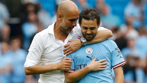 Guardiola por Bernardo Silva: 