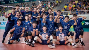 La sub 17 de vóleibol quedó tercera en el Sudamericano y sacó pasajes al Mundial