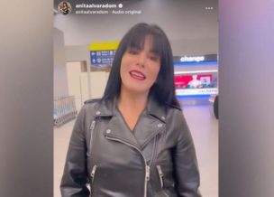 Anita Alvarado regresa al aeropuerto tras incidente con policía: 