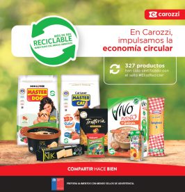 Con proyectos de valor positivo, Carozzi se anticipa a la Ley REP